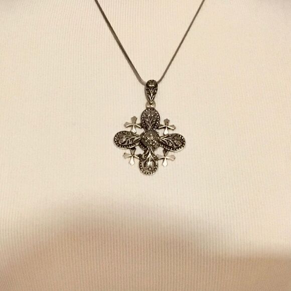 Sterling Silver Signed 900 Jerusalem HEAVY - Picture 6 of 6